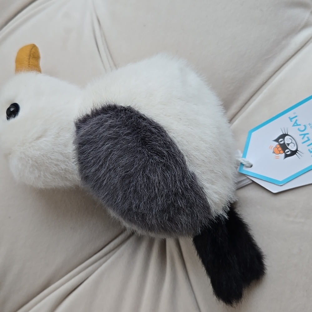 Jellycat Birdling Seagull 4" x 3" Plush White & Gray NWT - Picture 6 of 6